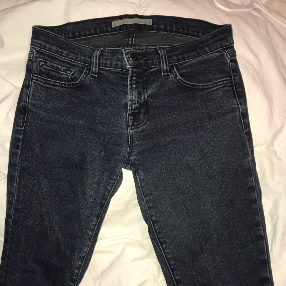 J BRAND Low rise skinny leg Jeans